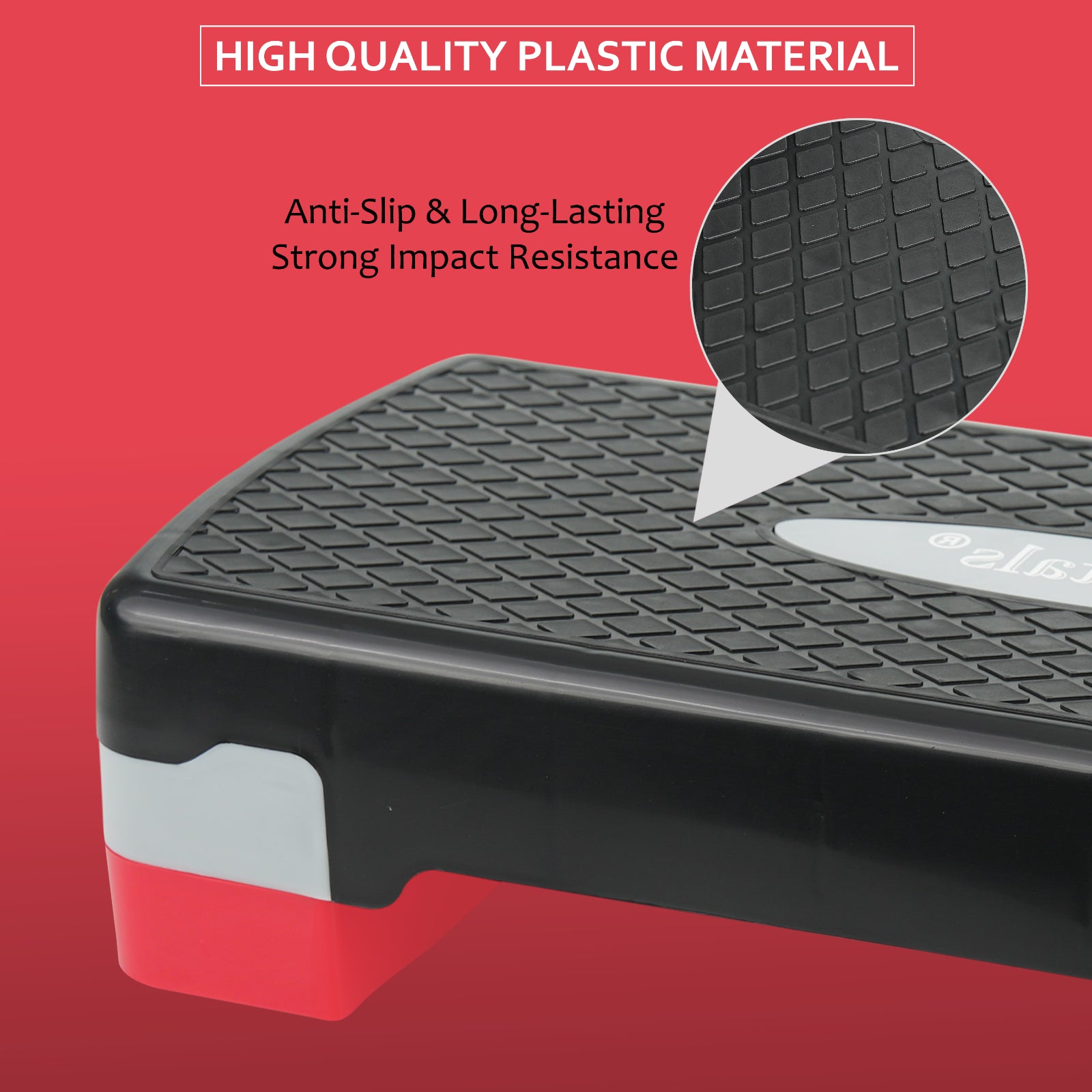 Aerobic Exercise Stepper Durable Non-Slip Mat Adjustable Fitness Yoga Equipment