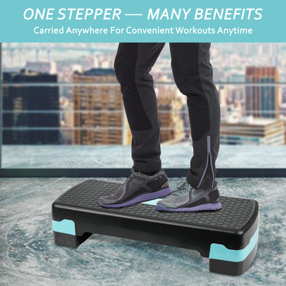 Aerobic Exercise Stepper Durable Non-Slip Mat Adjustable Fitness Yoga Equipment