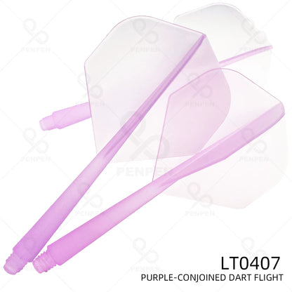 Darts 6Pcs Professional Darts 2BA Spiral Soft Integral Darts 75% Transparency, Darts and Dart Boards