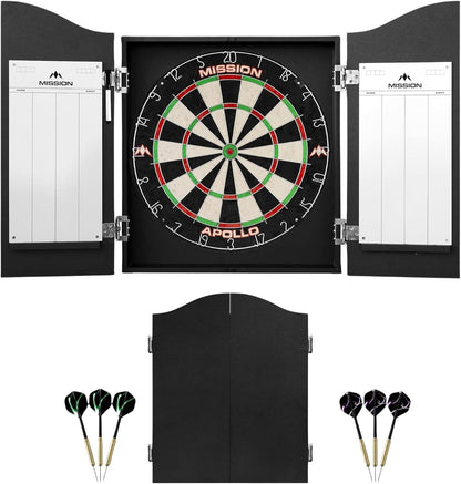 Dart Board Home Centre | Complete Darts Package Including Dartboard and 2 Sets of Darts