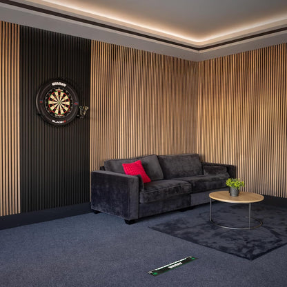 - Darts Oche Lines - High Visibility Throw Line Marker - Sticks to All Hard Surfaces - Available Designs: Blade 6, PDC, Man Cave Green - Professional Darts Accessories