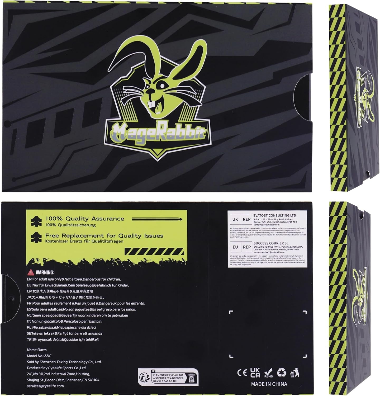 Steel Tip Darts Set 6Pack 22Gams,Metal Darts with 16Pcs Dart Flights+8Pcs Darts Shafts+1Pcs Dart Sharpener+2Pcs Dart Flights Protector,Steel Darts Kit