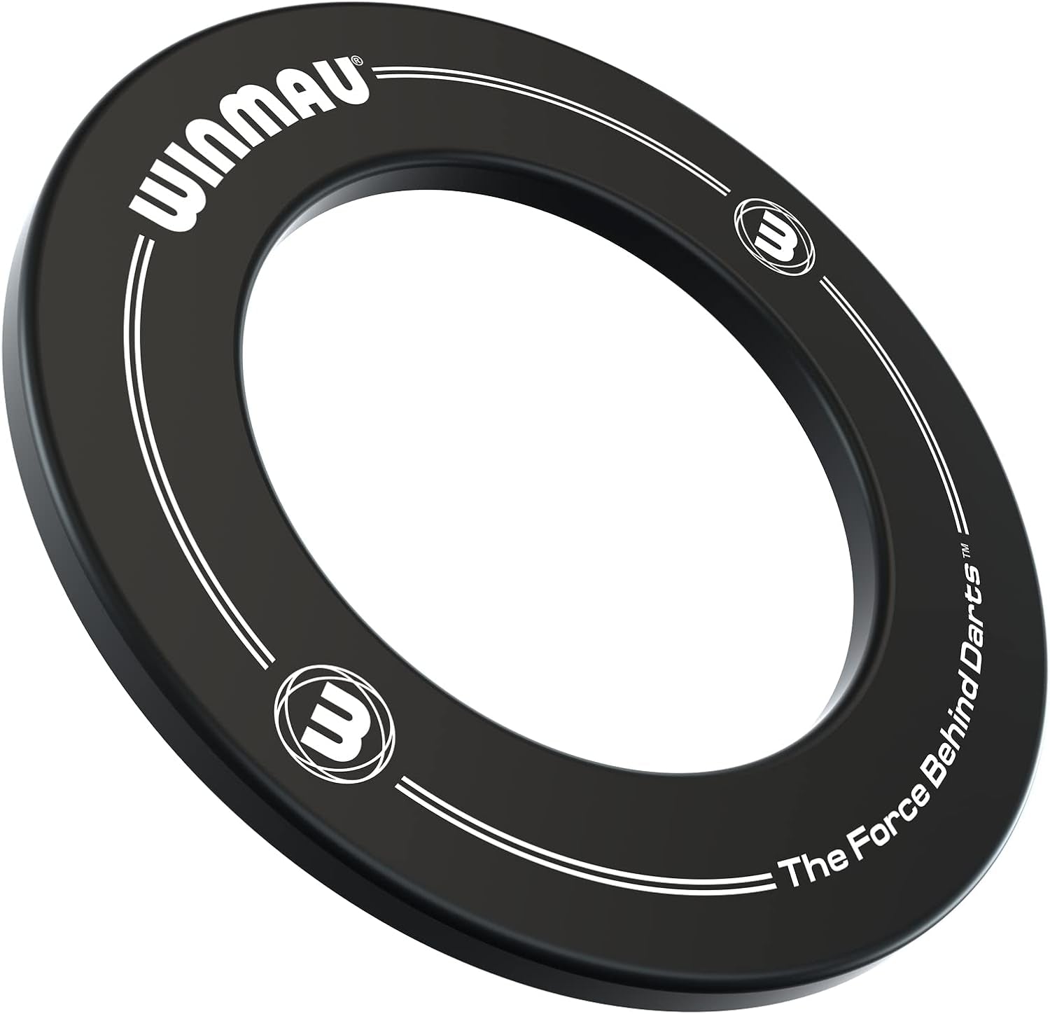 Printed Dart Board Surround Ring – Durable Backboard Wall Protector for Dartboards - Available in White, Black, Red & Blue - Professional Darts Accessories