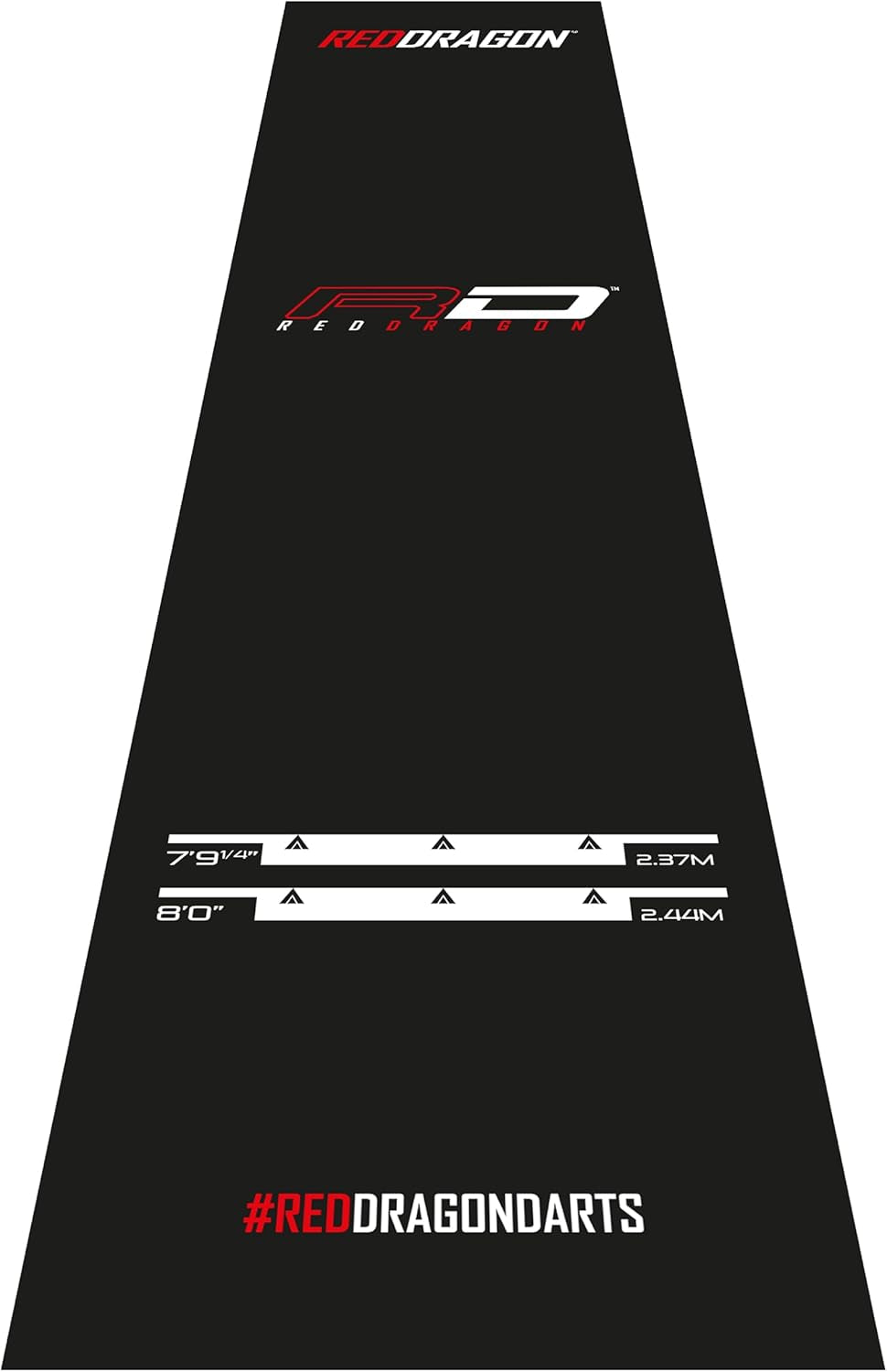 Darts Mat with Oche Line - Official Tournament Measurements - Professional Darts Accessories