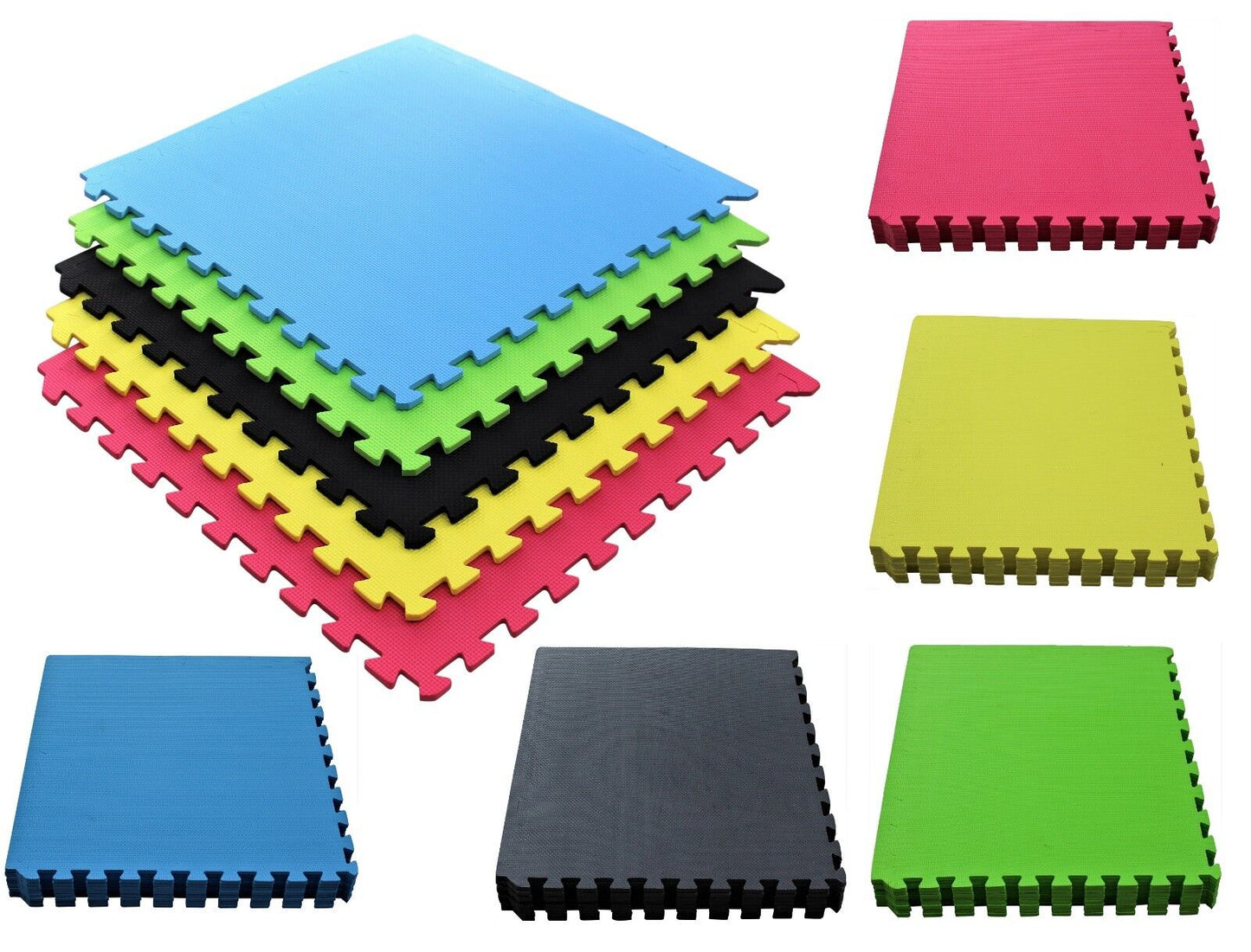 GYM EXERCISE YOGA INTERLOCKING FLOORING ACTIVITY PLAY SOFT FOAM MATS TILES KIDS