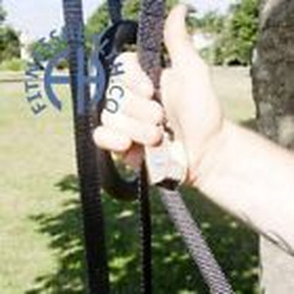 FH Gymnastic Rings Crossfit Equipment Suspension Home Gym System