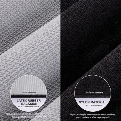 Darts Mat,297 X 66Cm Professional Non Slip Carpet Mats for Floor and Dart Tips Protection,Black