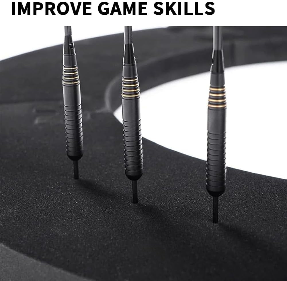 Dart Board Surround Ring, Protective EVA Wall Cover for Missed Throws,Easy Assembly for Home & Outdoor Use,Perfect Darts Accessory, Prevent Wall Damage with the Wall Protector Plate.