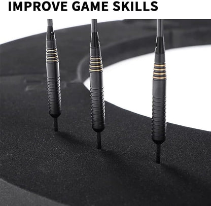 Dart Board Surround Ring, Protective EVA Wall Cover for Missed Throws,Easy Assembly for Home & Outdoor Use,Perfect Darts Accessory, Prevent Wall Damage with the Wall Protector Plate.