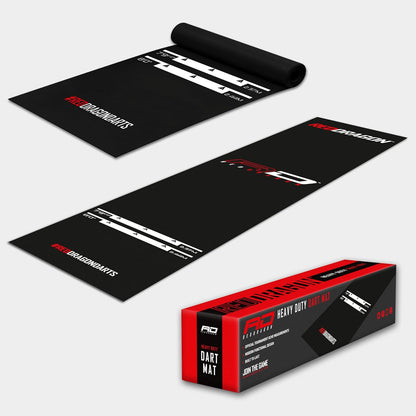 Darts Mat with Oche Line - Official Tournament Measurements - Professional Darts Accessories