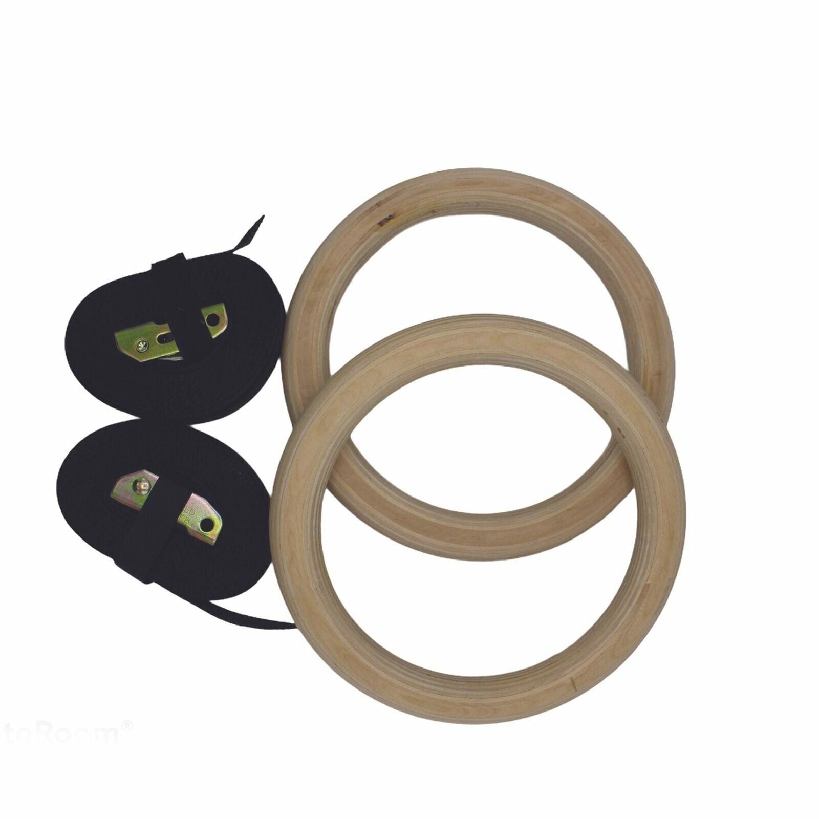 FH Gymnastic Rings Crossfit Equipment Suspension Home Gym System