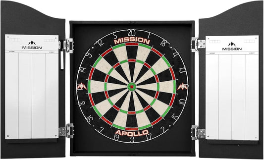 Dart Board Home Centre | Complete Darts Package Including Dartboard and 2 Sets of Darts