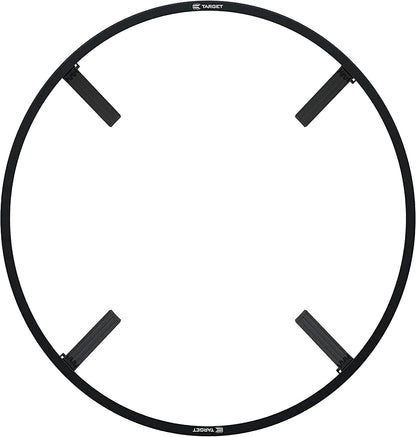 Corona Vision Dartboard Lighting System, Black Frame | White LED Dart Board Surround Ring Light with Magnetic Feet | Shadow Eliminating Dartboard Light | Professional Darts Accessories