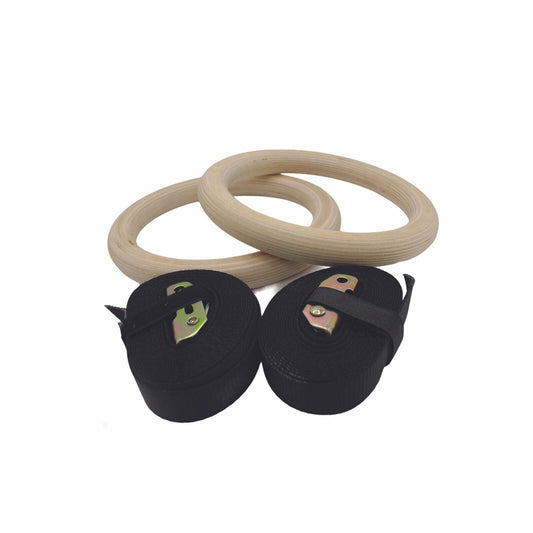 FH Gymnastic Rings Crossfit Equipment Suspension Home Gym System