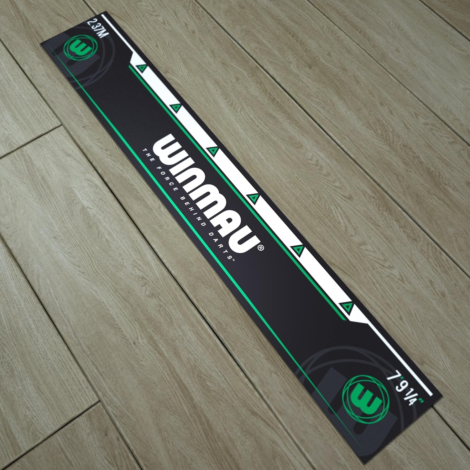 - Darts Oche Lines - High Visibility Throw Line Marker - Sticks to All Hard Surfaces - Available Designs: Blade 6, PDC, Man Cave Green - Professional Darts Accessories