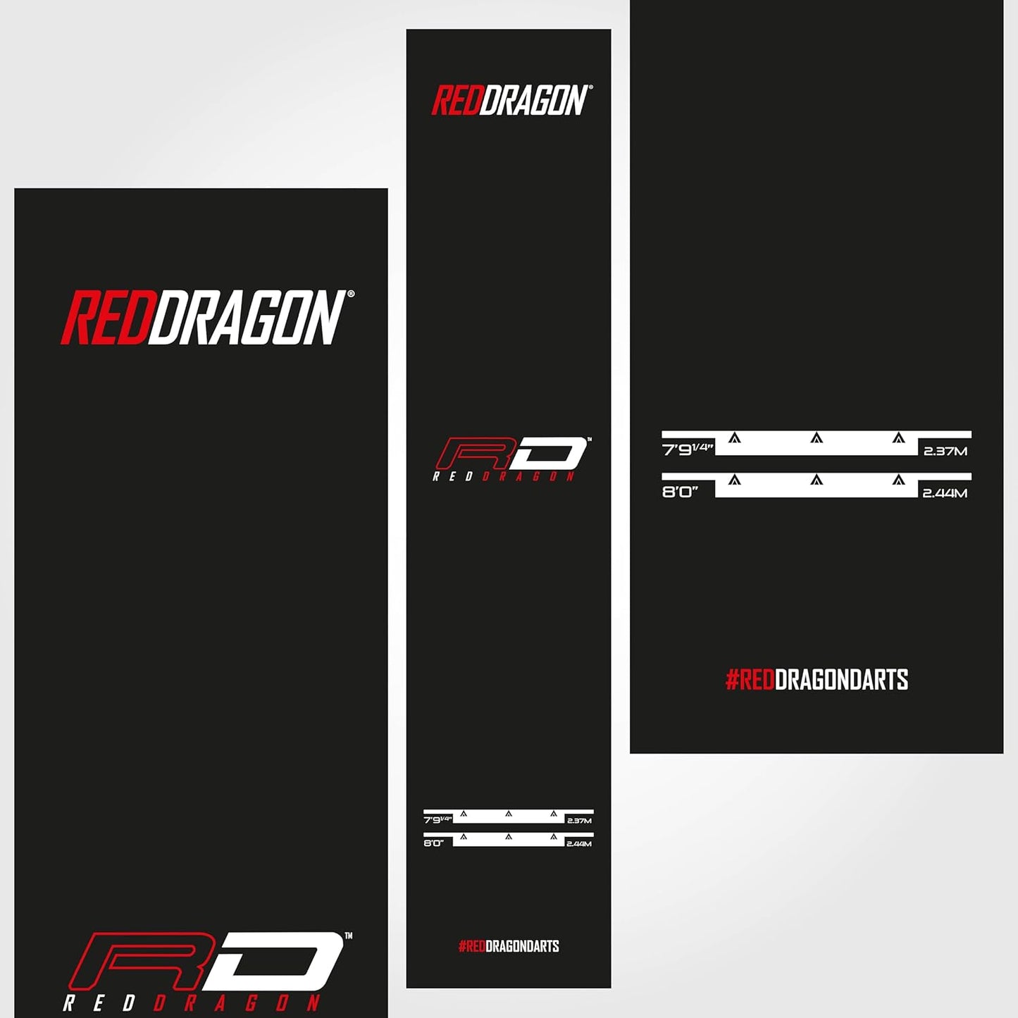 Darts Mat with Oche Line - Official Tournament Measurements - Professional Darts Accessories